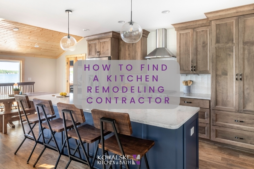 find a kitchen remodeling contractor