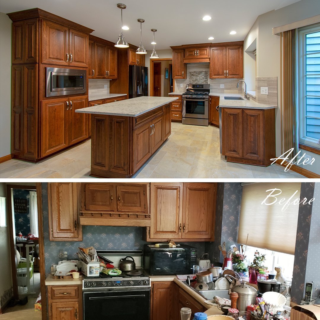 Kitchen & Bathroom Before & After Photos | Amazing Home Remodeling ...