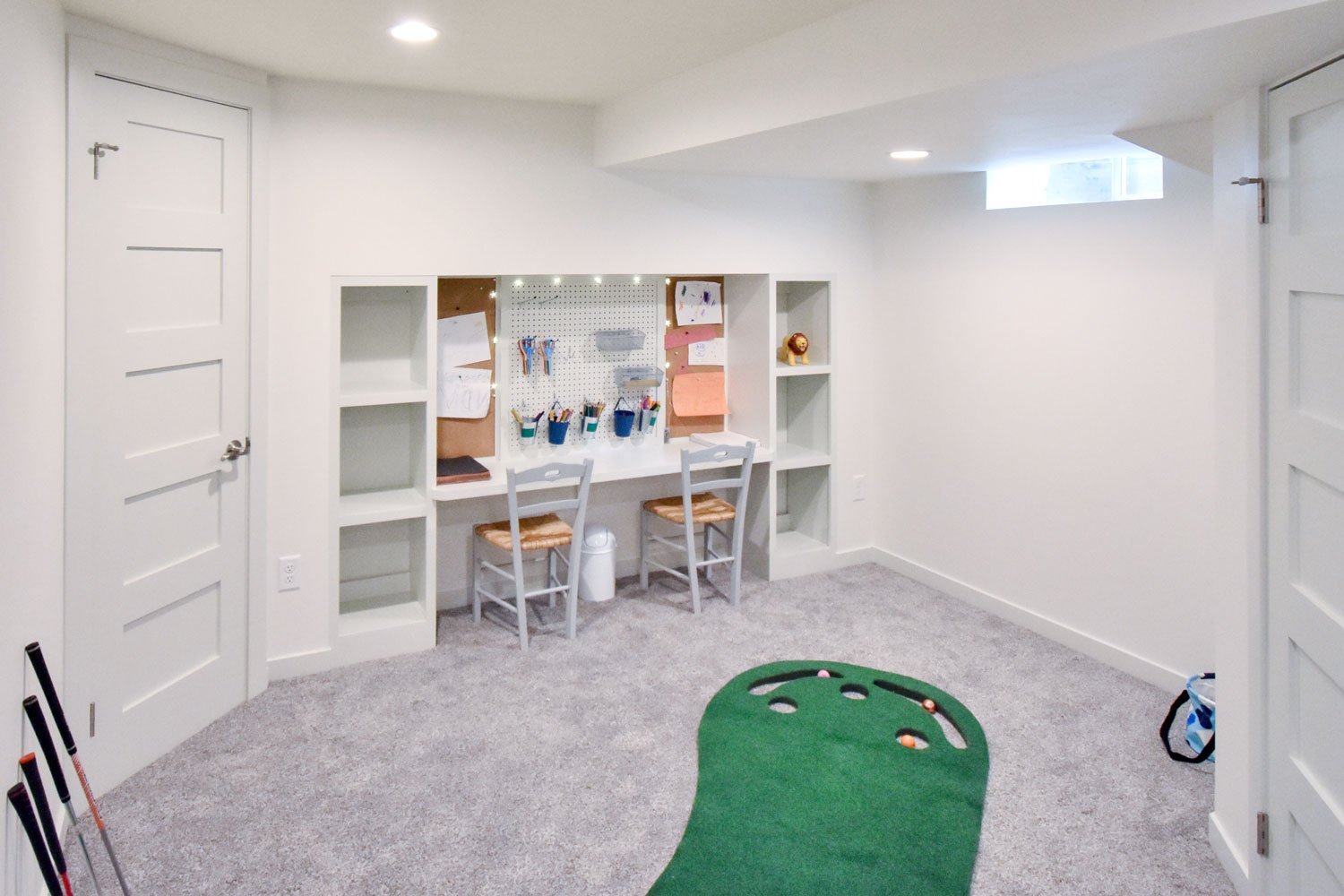 Basement kids playroom