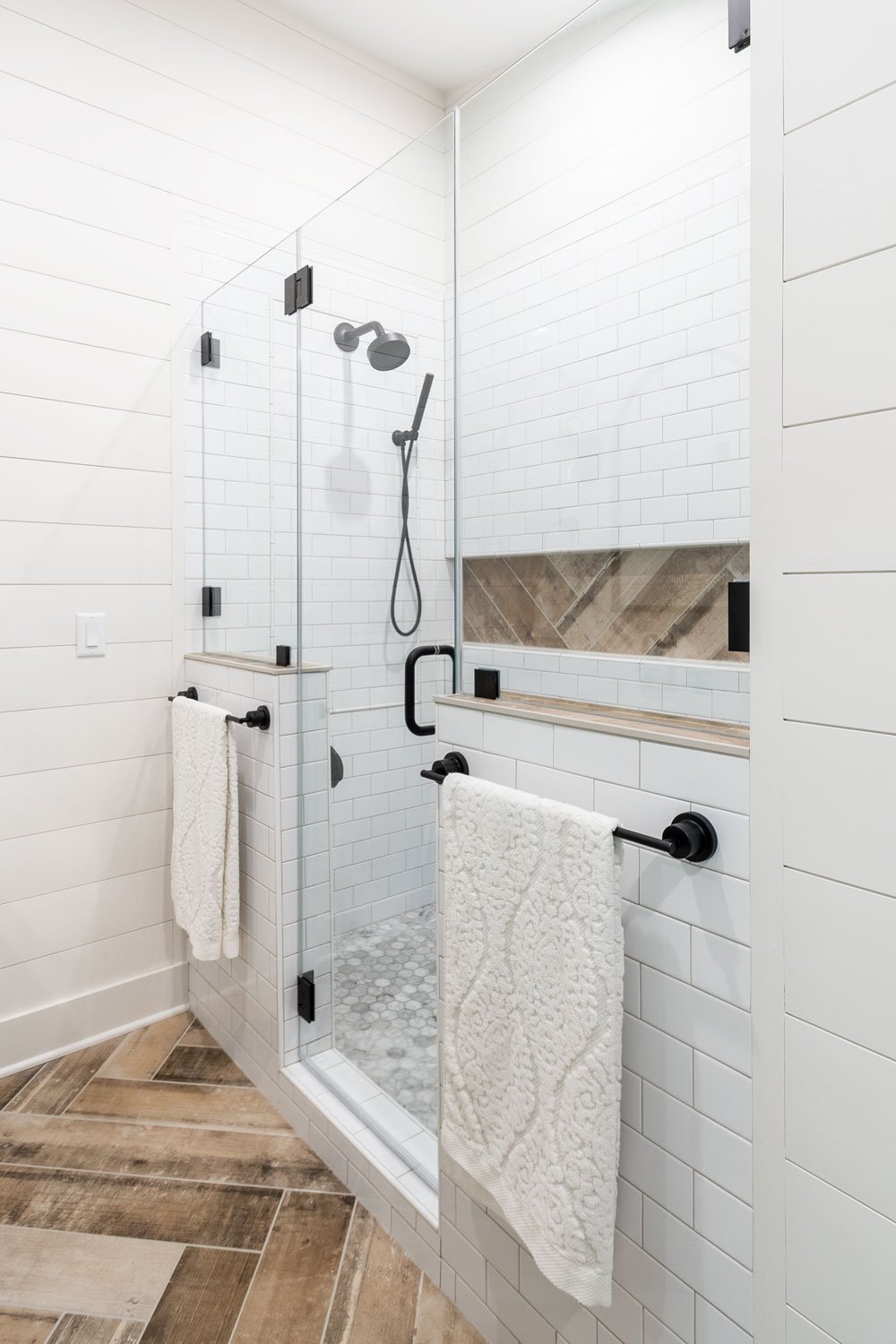 5 Luxury Bathroom Tile Patterns You, How To Install A Herringbone Tile Shower Floor