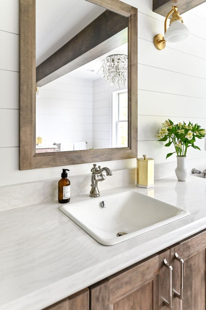 bathroom drop in sink