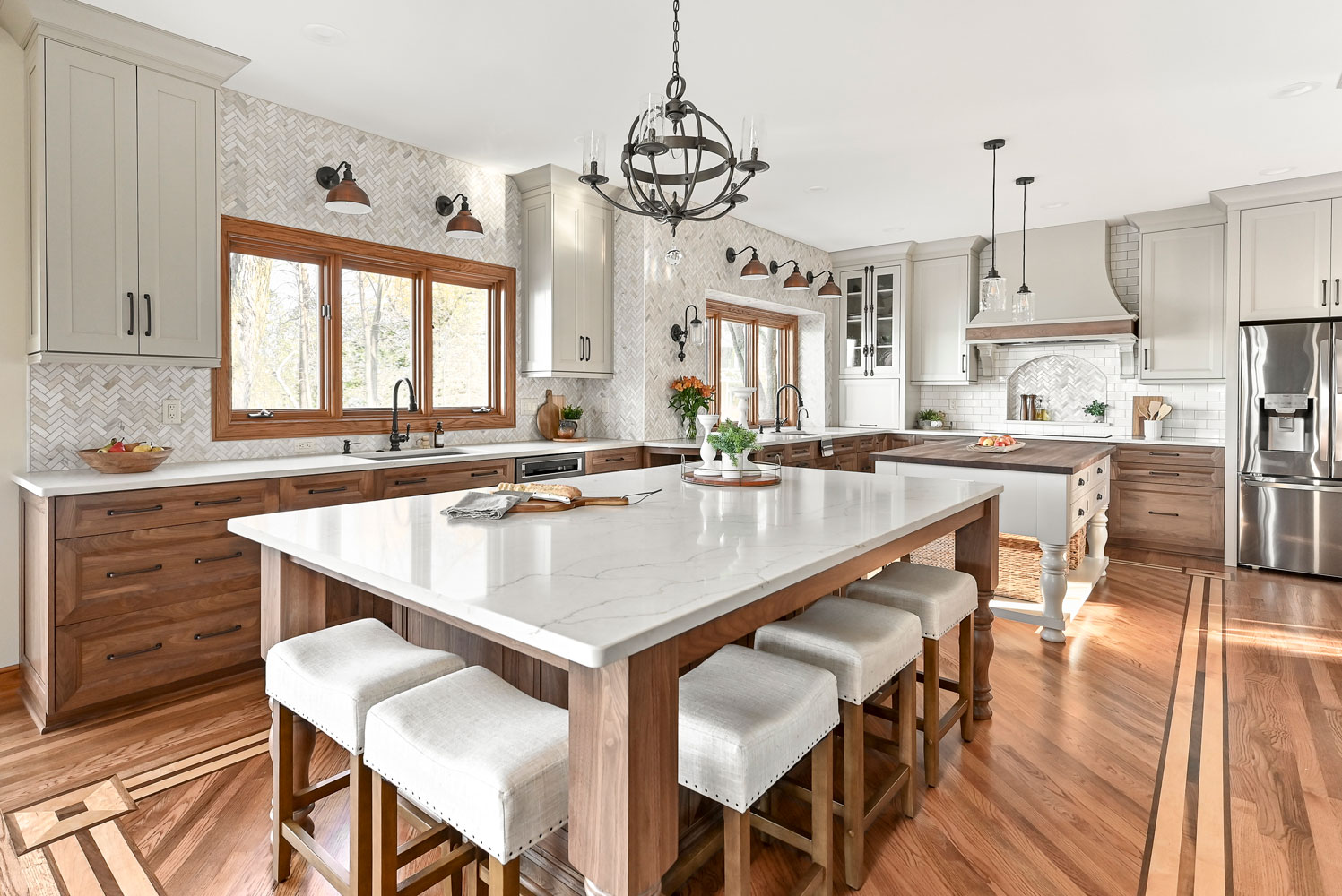 Walnut Cabinet Kitchen 