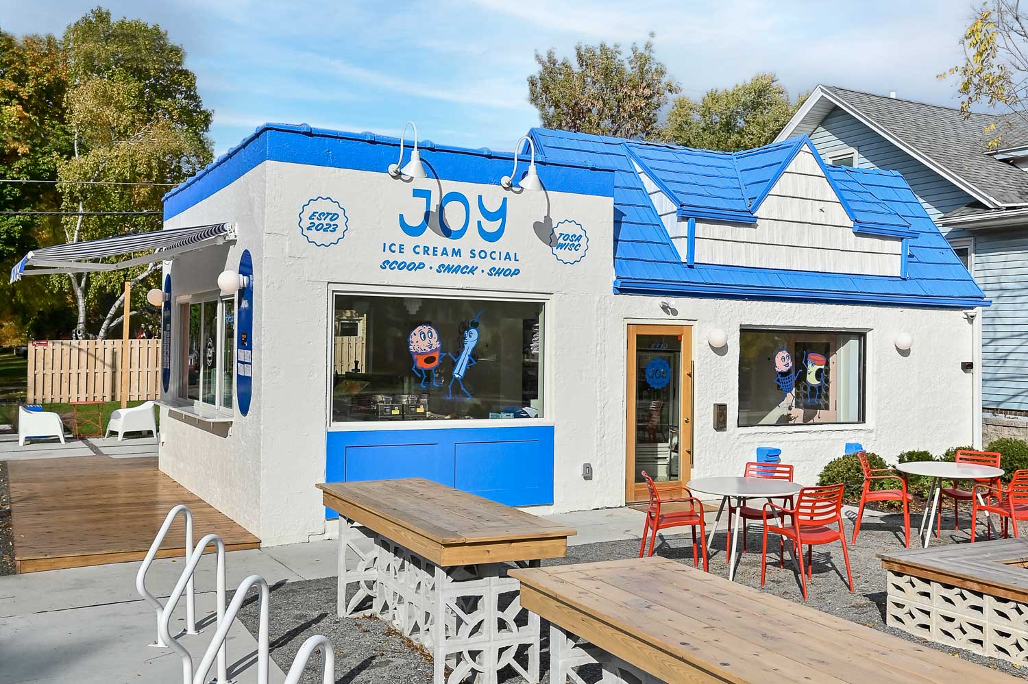 Joy Ice Cream Social building