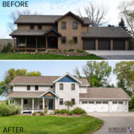 exterior before after