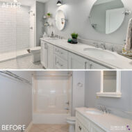 before after bath